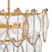 Fredrick Ramond - FR32603DA - LED Convertible Semi Flush - Amira - Distressed Brass