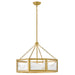 Fredrick Ramond - FR41534LCB - LED Chandelier - Veleta - Lacquered Brass