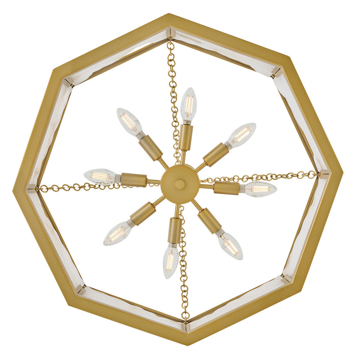 Fredrick Ramond - FR41534LCB - LED Chandelier - Veleta - Lacquered Brass