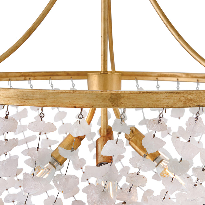 Fredrick Ramond - FR41594DA - LED Chandelier - Myra - Distressed Brass