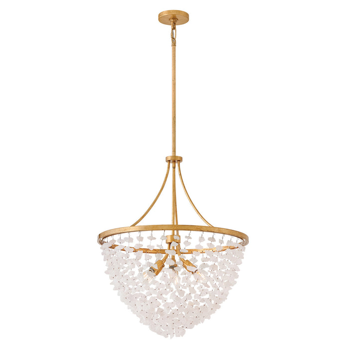 Fredrick Ramond - FR41594DA - LED Chandelier - Myra - Distressed Brass