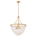 Fredrick Ramond - FR41594DA - LED Chandelier - Myra - Distressed Brass