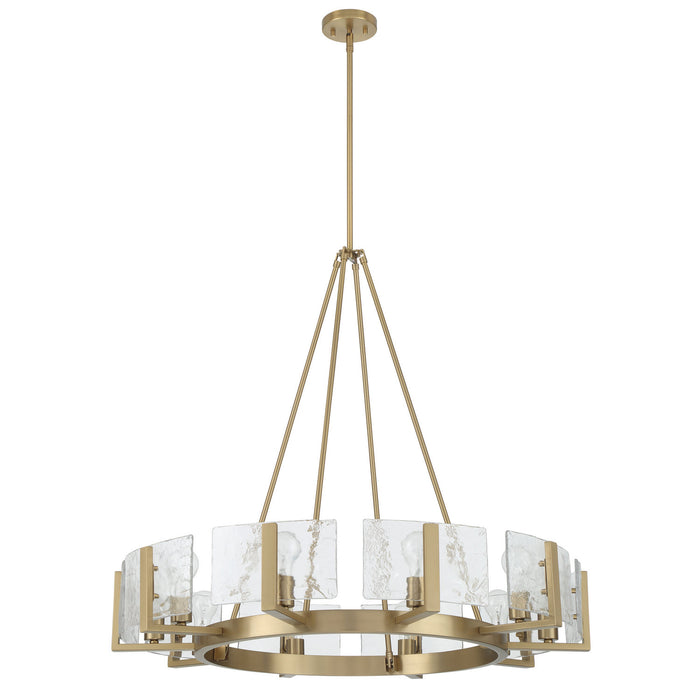 Golden - 3164-10 BCB-HWG - Ten Light Chandelier - Aenon - Brushed Champagne Brass