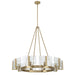 Golden - 3164-10 BCB-HWG - Ten Light Chandelier - Aenon - Brushed Champagne Brass