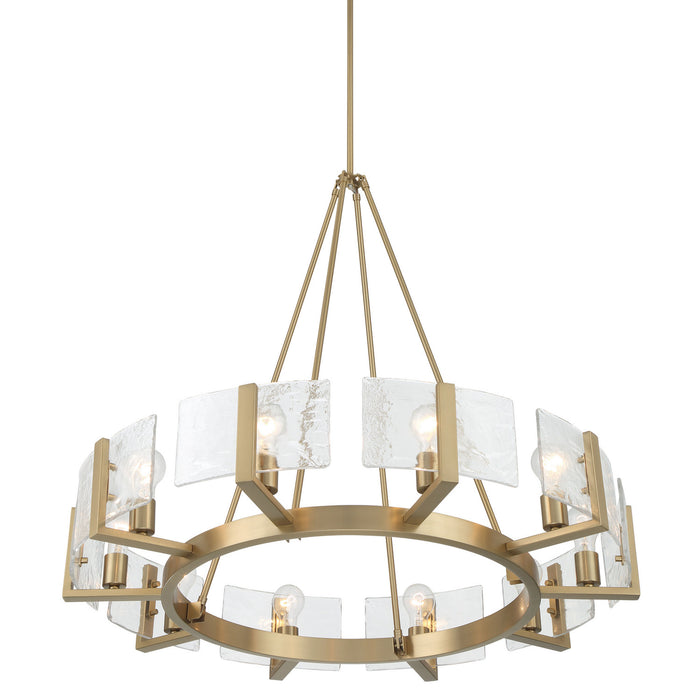 Golden - 3164-10 BCB-HWG - Ten Light Chandelier - Aenon - Brushed Champagne Brass