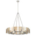 Golden - 3164-10 PW-AWG - Ten Light Chandelier - Aenon - Pewter