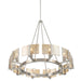 Golden - 3164-10 PW-AWG - Ten Light Chandelier - Aenon - Pewter