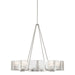 Golden - 3164-10 PW-HWG - Ten Light Chandelier - Aenon - Pewter