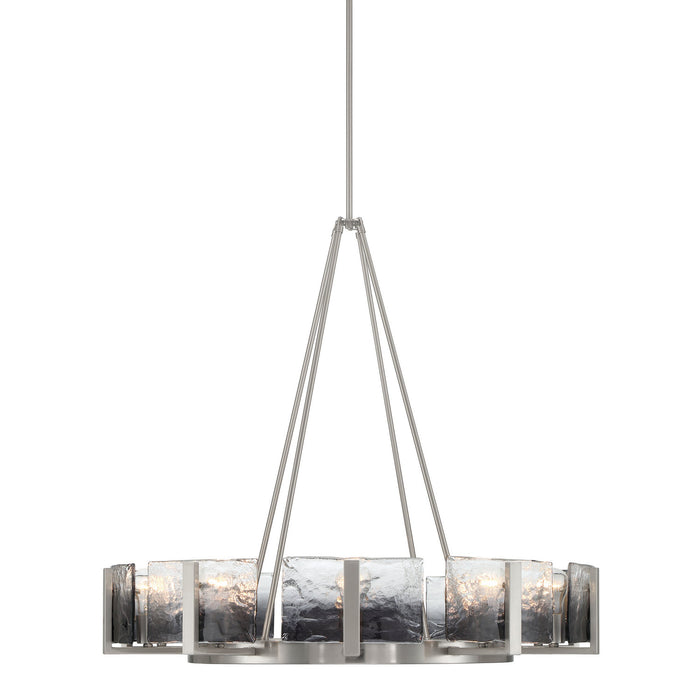 Golden - 3164-10 PW-SWG - Ten Light Chandelier - Aenon - Pewter