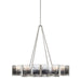 Golden - 3164-10 PW-SWG - Ten Light Chandelier - Aenon - Pewter
