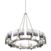 Golden - 3164-10 PW-SWG - Ten Light Chandelier - Aenon - Pewter