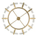 Golden - 3164-10SF BCB-HWG - Ten Light Semi-Flush Mount - Aenon - Brushed Champagne Brass