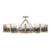 Golden - 3164-10SF BCB-SWG - Ten Light Semi-Flush Mount - Aenon - Brushed Champagne Brass