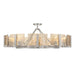 Golden - 3164-10SF PW-AWG - Ten Light Semi-Flush Mount - Aenon - Pewter