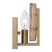 Golden - 3164-1W BCB-AWG - One Light Wall Sconce - Aenon - Brushed Champagne Brass