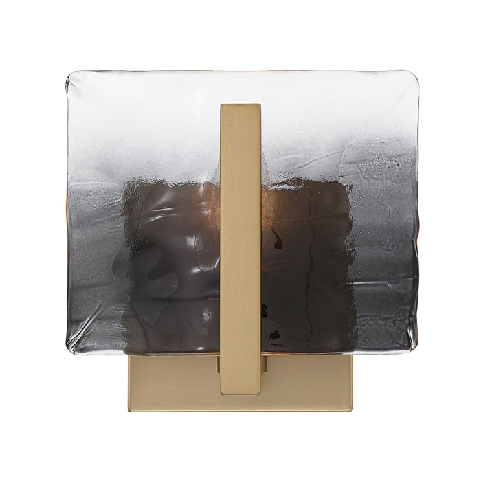 Golden - 3164-1W BCB-SWG - One Light Wall Sconce - Aenon - Brushed Champagne Brass