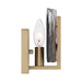 Golden - 3164-1W BCB-SWG - One Light Wall Sconce - Aenon - Brushed Champagne Brass