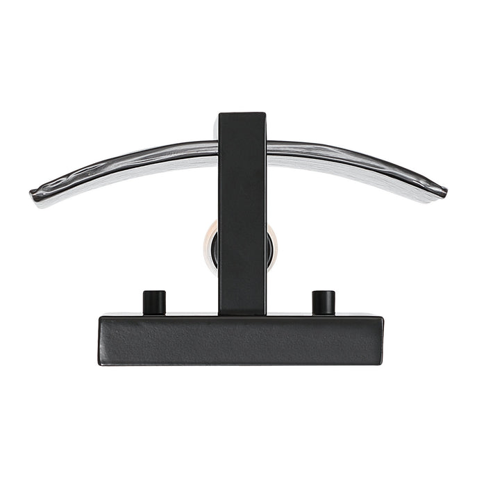 Golden - 3164-1W BLK-SWG - One Light Wall Sconce - Aenon - Matte Black
