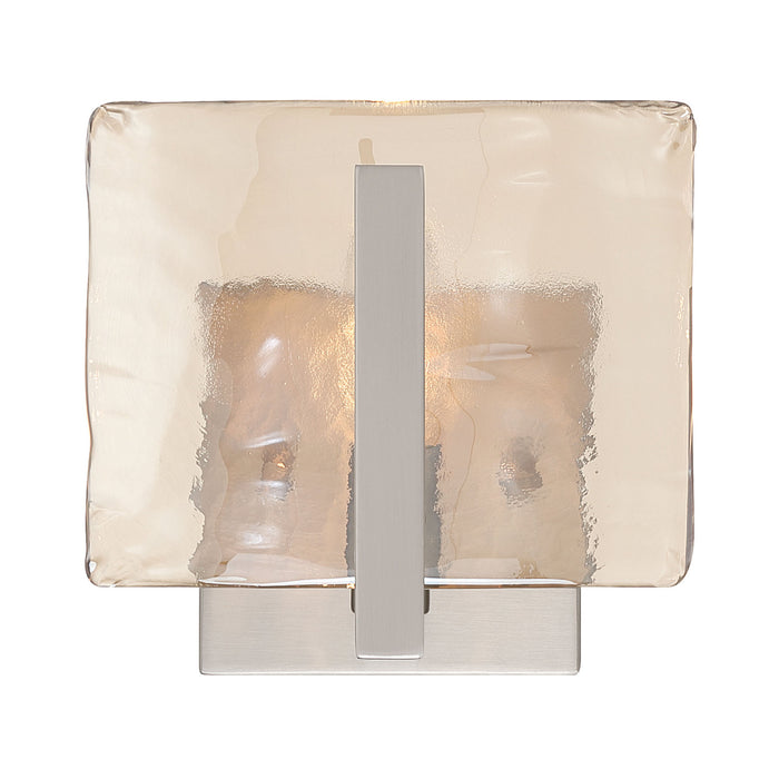 Golden - 3164-1W PW-AWG - One Light Wall Sconce - Aenon - Pewter