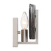 Golden - 3164-1W PW-SWG - One Light Wall Sconce - Aenon - Pewter
