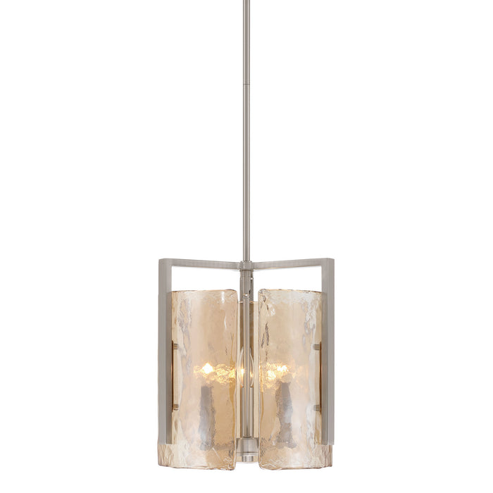 Golden - 3164-3P PW-AWG - Three Light Pendant - Aenon - Pewter