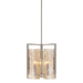 Golden - 3164-3P PW-AWG - Three Light Pendant - Aenon - Pewter