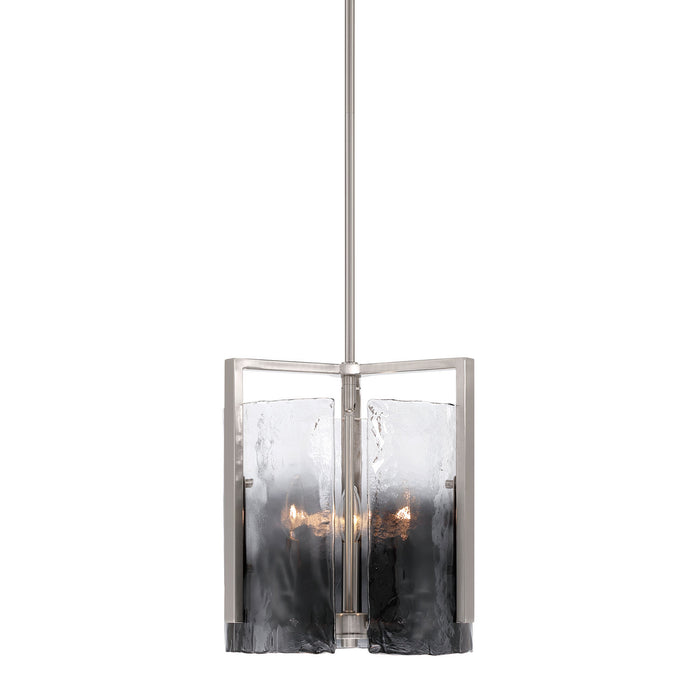 Golden - 3164-3P PW-SWG - Three Light Pendant - Aenon - Pewter