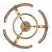 Golden - 3164-3SF BCB-AWG - Three Light Semi-Flush Mount - Aenon - Brushed Champagne Brass