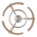 Golden - 3164-3SF PW-AWG - Three Light Semi-Flush Mount - Aenon - Pewter