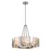 Golden - 3164-4 PW-AWG - Four Light Chandelier - Aenon - Pewter
