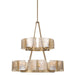 Golden - 3164-4-8 BCB-AWG - 12 Light Chandelier - Aenon - Brushed Champagne Brass