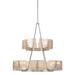 Golden - 3164-4-8 PW-AWG - 12 Light Chandelier - Aenon - Pewter