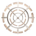 Golden - 3164-4-8 PW-AWG - 12 Light Chandelier - Aenon - Pewter