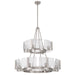 Golden - 3164-4-8 PW-HWG - 12 Light Chandelier - Aenon - Pewter