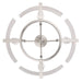 Golden - 3164-4SF PW-HWG - Four Light Semi-Flush Mount - Aenon - Pewter