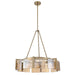 Golden - 3164-6 BCB-AWG - Six Light Chandelier - Aenon - Brushed Champagne Brass