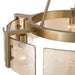 Golden - 3164-6 BCB-AWG - Six Light Chandelier - Aenon - Brushed Champagne Brass