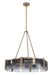 Golden - 3164-6 BCB-SWG - Six Light Chandelier - Aenon - Brushed Champagne Brass