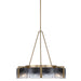 Golden - 3164-6 BCB-SWG - Six Light Chandelier - Aenon - Brushed Champagne Brass