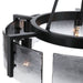 Golden - 3164-6 BLK-SWG - Six Light Chandelier - Aenon - Matte Black