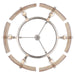 Golden - 3164-6 PW-AWG - Six Light Chandelier - Aenon - Pewter