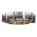 Golden - 3164-6SF BCB-SWG - Six Light Semi-Flush Mount - Aenon - Brushed Champagne Brass