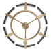 Golden - 3164-6SF BCB-SWG - Six Light Semi-Flush Mount - Aenon - Brushed Champagne Brass