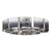 Golden - 3164-6SF PW-SWG - Six Light Semi-Flush Mount - Aenon - Pewter