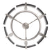 Golden - 3164-6SF PW-SWG - Six Light Semi-Flush Mount - Aenon - Pewter