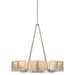 Golden - 3164-8 PW-AWG - Eight Light Chandelier - Aenon - Pewter