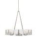 Golden - 3164-8 PW-HWG - Eight Light Chandelier - Aenon - Pewter
