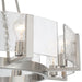 Golden - 3164-8 PW-HWG - Eight Light Chandelier - Aenon - Pewter