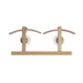 Golden - 3164-BA2 BCB-AWG - Two Light Vanity - Aenon - Brushed Champagne Brass
