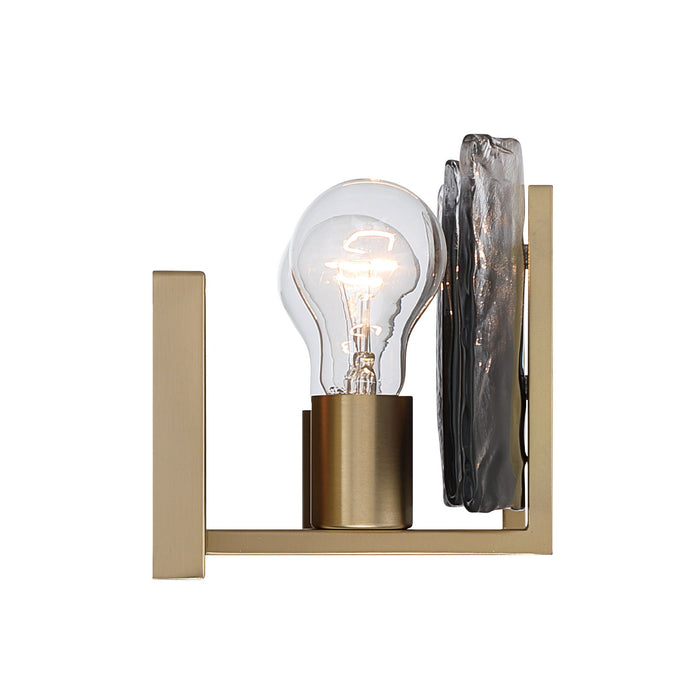 Golden - 3164-BA2 BCB-SWG - Two Light Vanity - Aenon - Brushed Champagne Brass